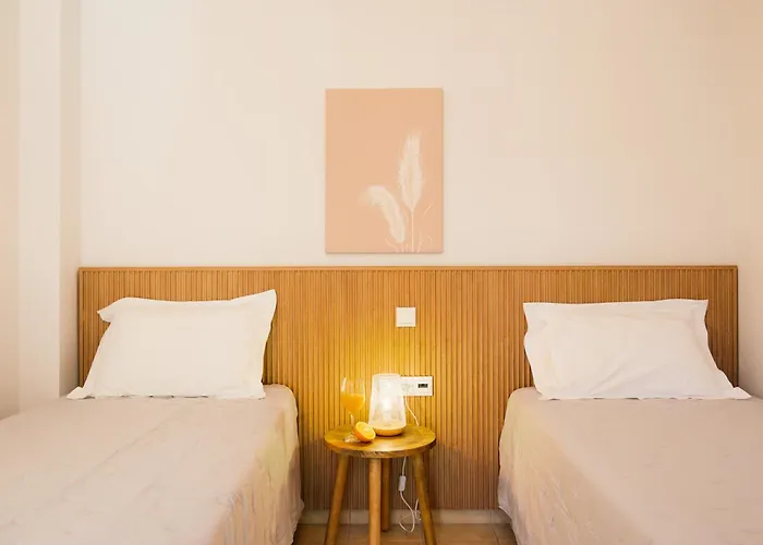 Irida Beachfront For 12 Steps To Amenities Rethimno