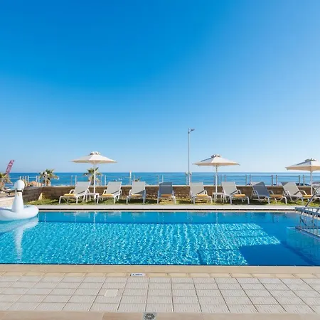 Irida Beachfront For 12 Steps To Amenities * Rethimnon