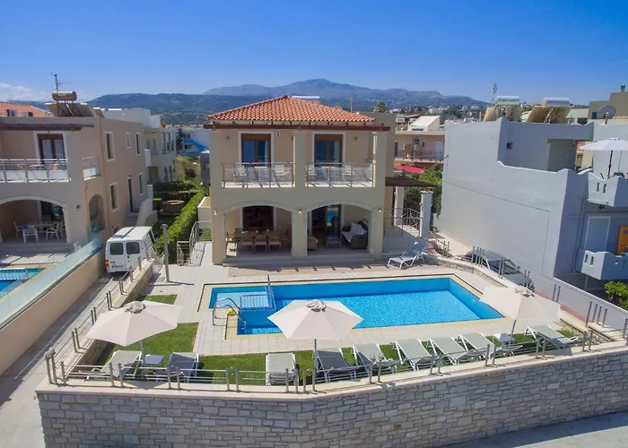 Irida Beachfront For 12 Steps To Amenities * Retimno