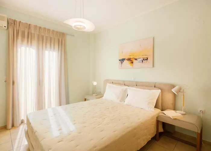 Villa Irida Beachfront For 12 Steps To Amenities