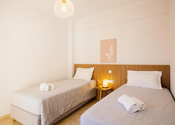 Villa Irida Beachfront For 12 Steps To Amenities *